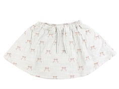 Lil Atelier coconut milk bow skirt